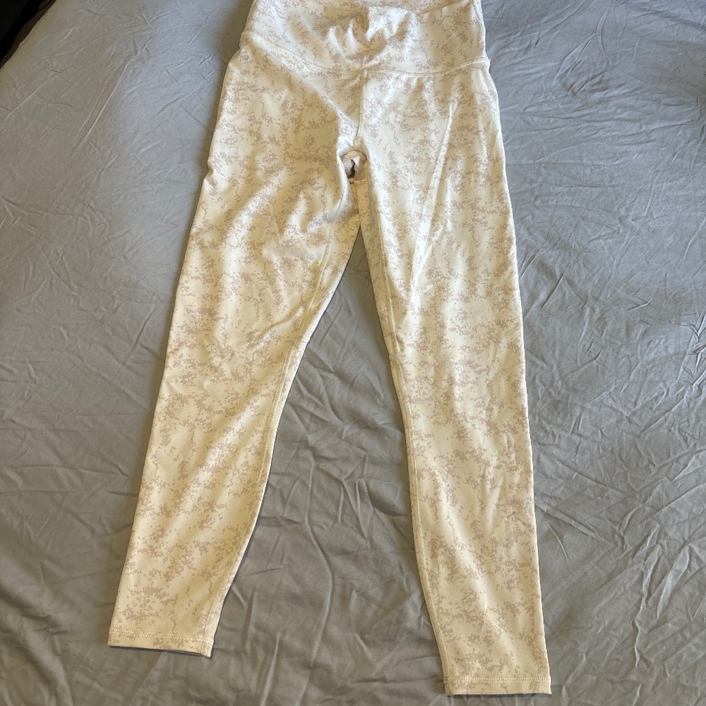 Cream beige yoga pants